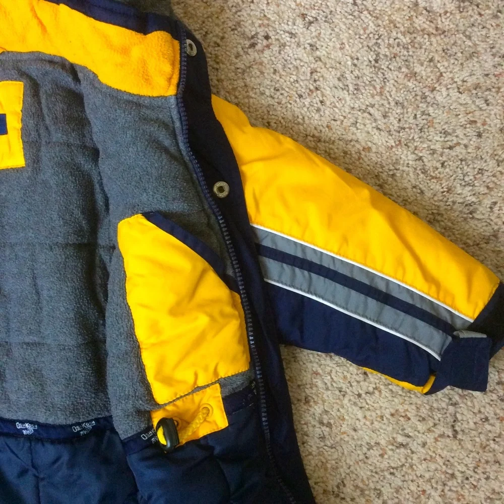 OshKosh B’gosh Boys Insulated Jacket Coat Sz 4